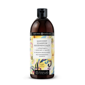 Barwa Natural Expert Łagodny Szampon Regenerujący dla Włosów Zniszczonych 480ml