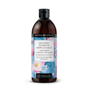 Barwa Natural Expert Łagodny Szampon Nawilżający dla Włosów Suchych 480ml