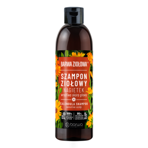 Barwa Ziołowa Szampon Nagietkowy dla Wrażliwej Skóry Głowy 250ml