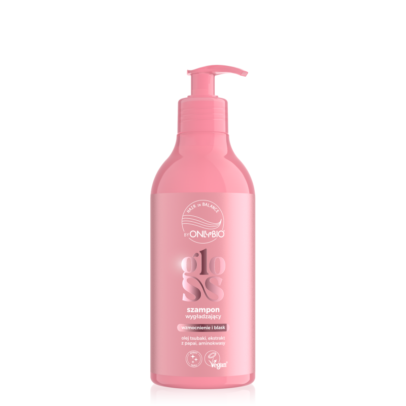 OnlyBio Hair in Balance Gloss Szampon Wygładzający 400ml