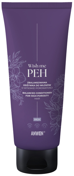 Anwen Whish me PEH Odżywka Zbalansowana dla Włosów o Wysokiej Porowatości 200ml