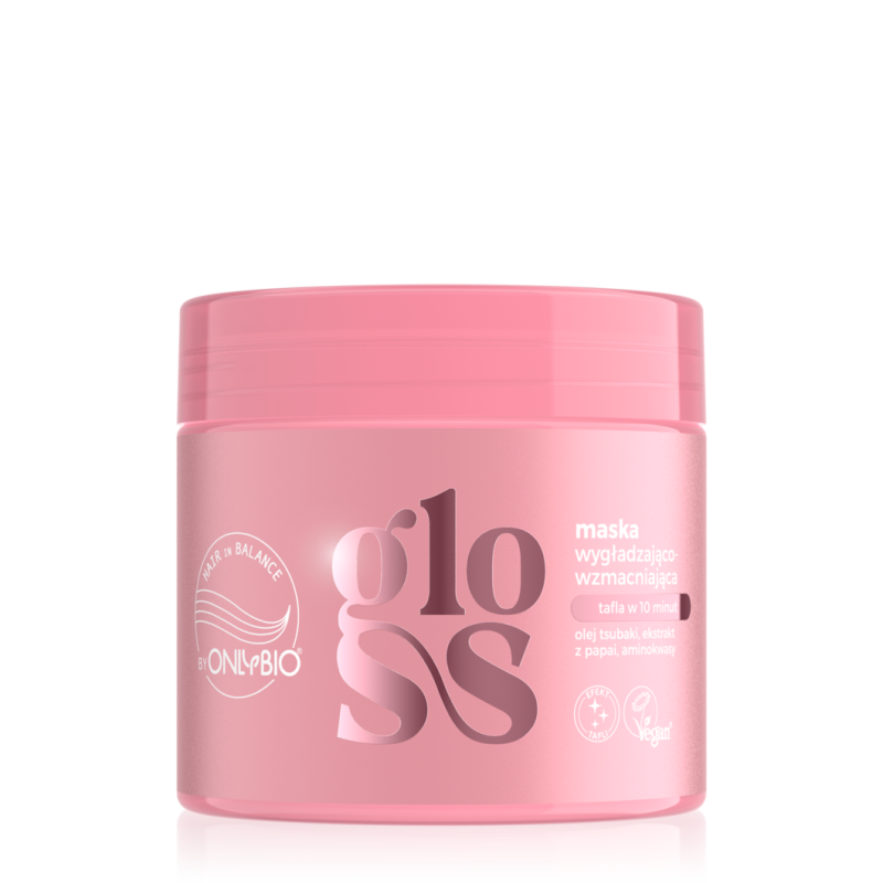 OnlyBio Hair in Balance Gloss Maska Wygładzająco-Wzmacniająca 280ml