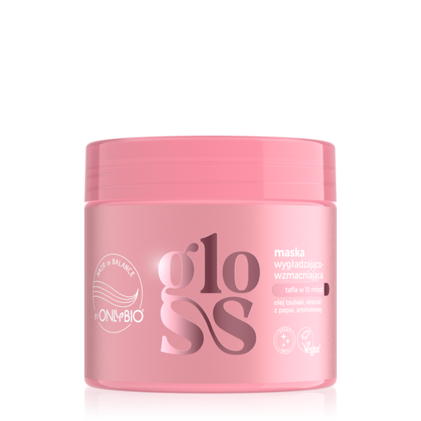 OnlyBio Hair in Balance Gloss Maska Wygładzająco-Wzmacniająca 280ml
