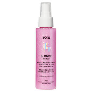 Yope Blonde my Hair Mgiełka Rozświetlająca Kwarcowa Mika do Włosów Blond 100ml