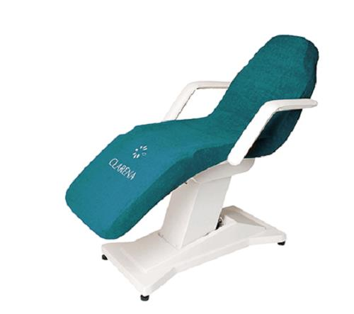 Clarena Terry Frotte Pokrowiec na łóżko kosmetyczne Emerald 220x90cm