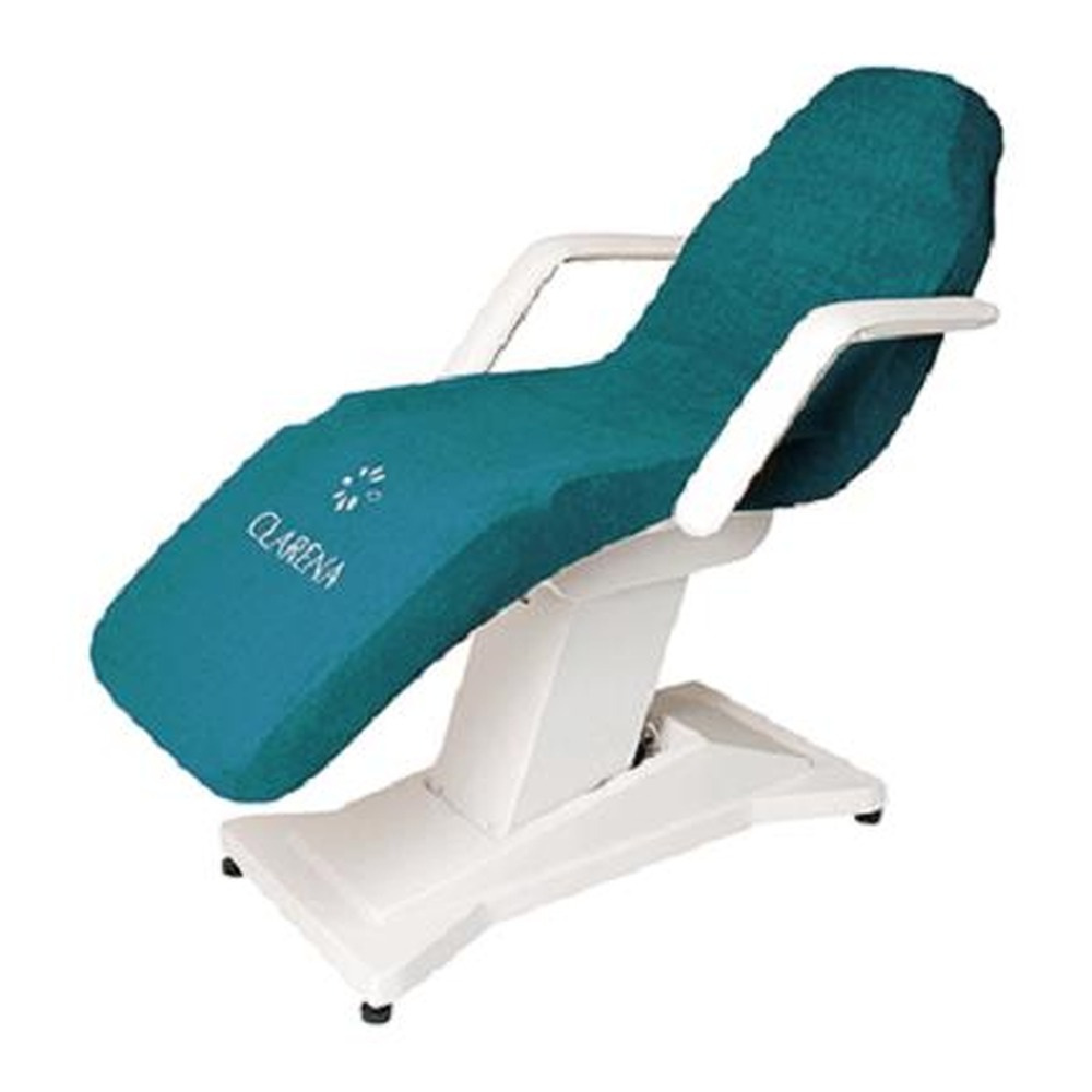 Clarena Terry Frotte Pokrowiec na łóżko kosmetyczne Emerald 220x90cm