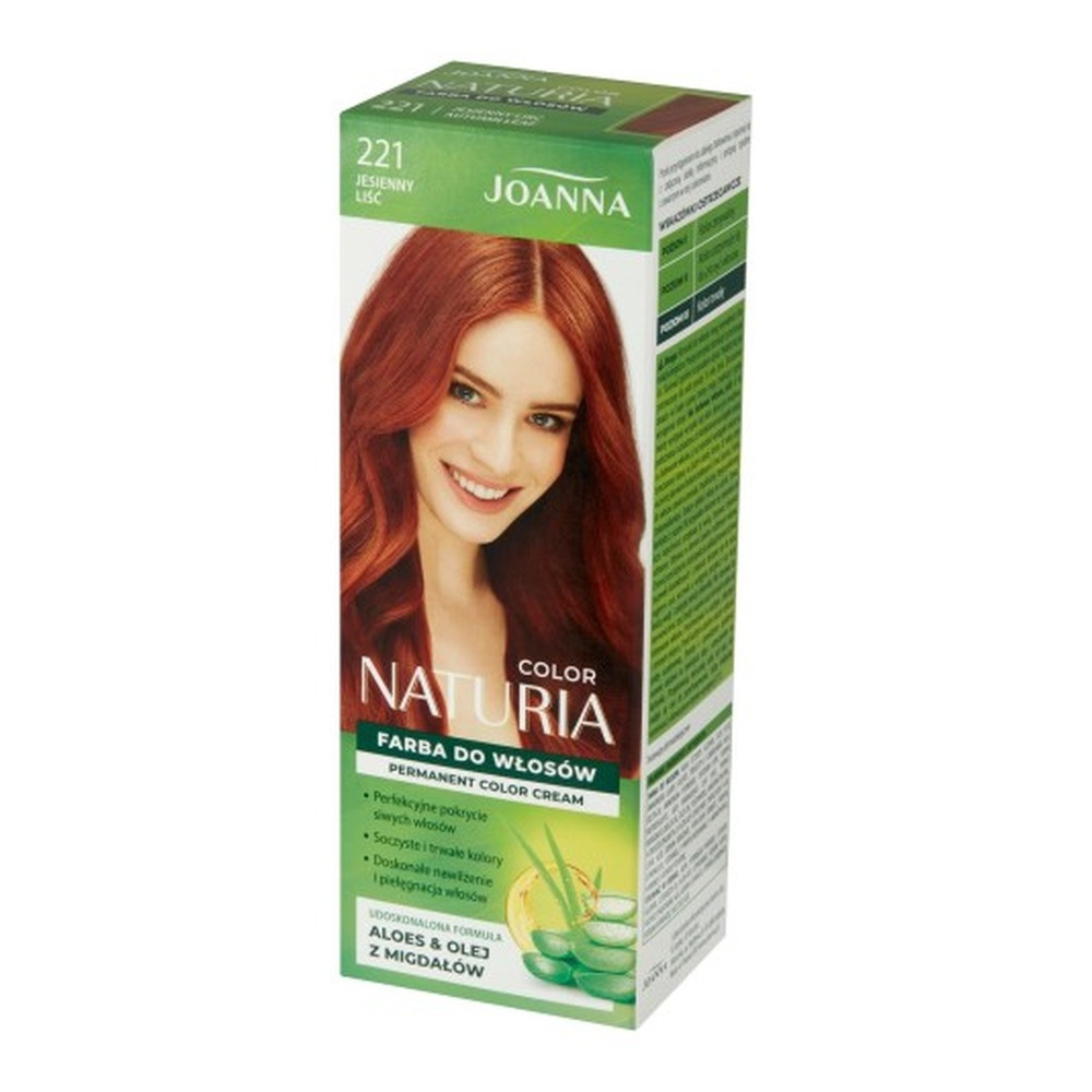 Joanna Naturia Color Farba do Włosów z Proteinami 221 Jesienny Liść 100ml