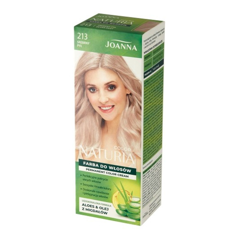 Joanna Naturia Color Farba do Włosów z Proteinami 213 Srebrny Pył 100ml