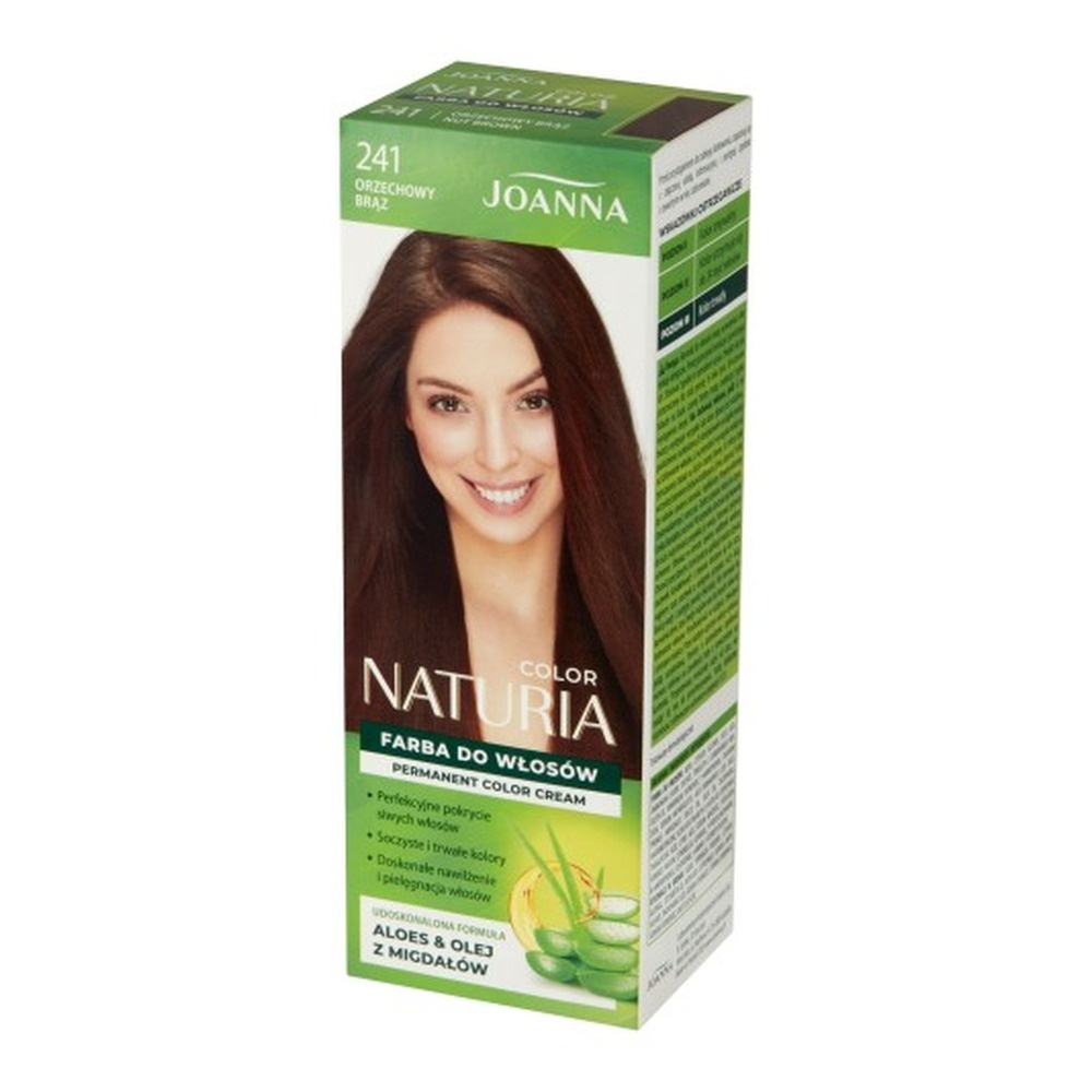 Joanna Naturia Color Farba do Włosów z Proteinami 241 Orzechowy Brąz 100ml
