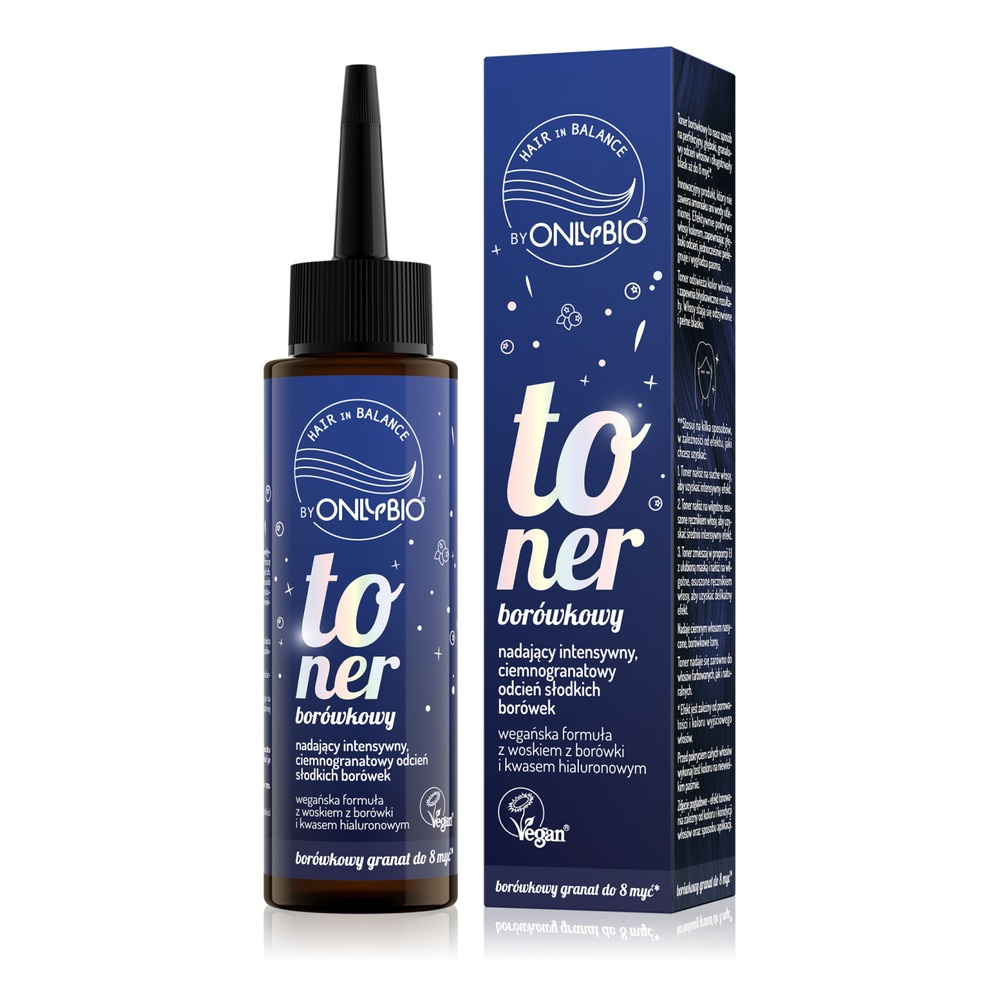 OnlyBio Hair in Balance Toner Borówkowy 100ml