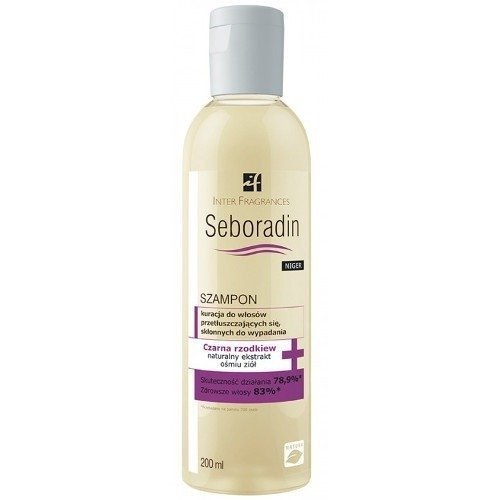 Seboradin Niger Szampon do Włosów Przetłuszczających Się i Skłonnych do Wypadania 200ml