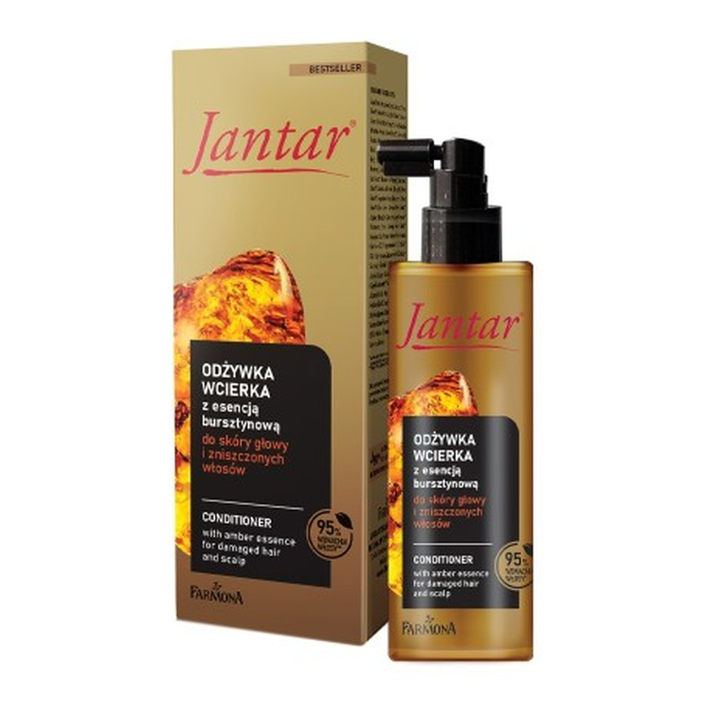 Jantar Odżywka-Wcierka z Bursztynem do Włosów Zniszczonych 100ml