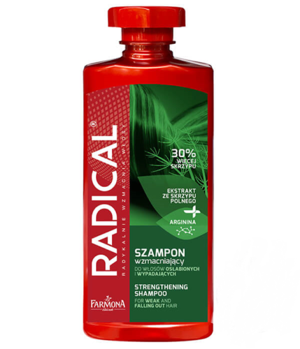 Radical Szampon Wzmacniający do Włosów Wypadających I Osłabionych 400ml
