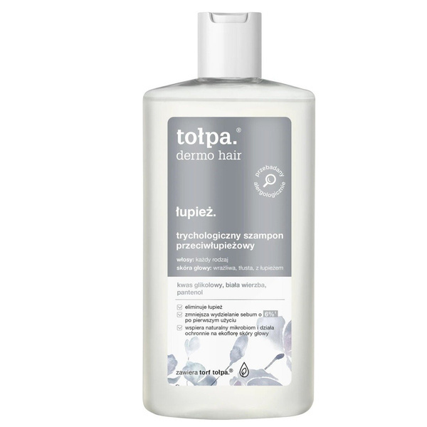 Tolpa Dermo Hair Trychologiczny Szampon Przeciwłupieżowy 250ml