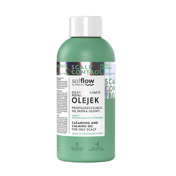 So!Flow Scalp Control Olejek Oczyszczająco-Kojący do Skóry Głowy 150ml