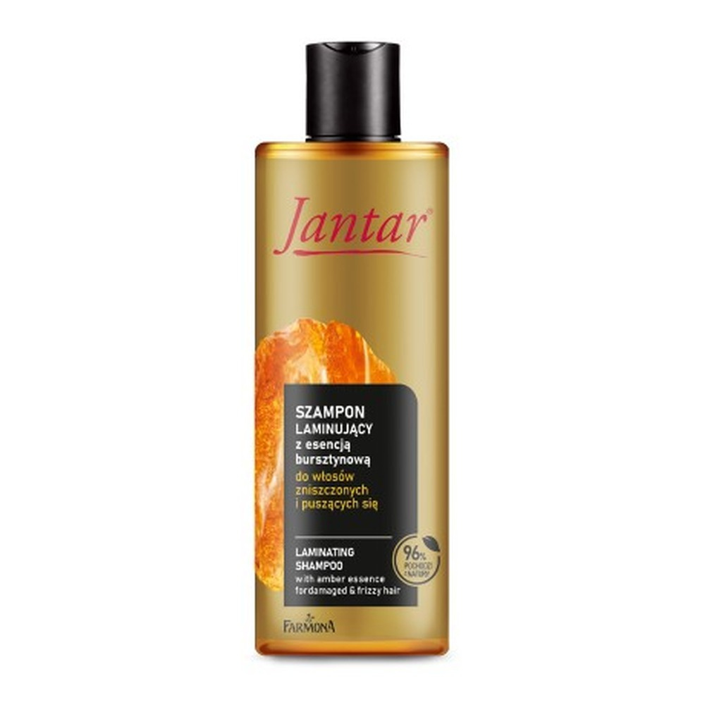 Jantar Laminujący Szampon dla Włosów Zniszczonych i Puszących się 300ml