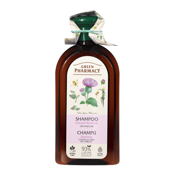 Green Pharmacy Szampon do Włosów z Łopianem Większym przeciw Wypadaniu Włosów 350ml
