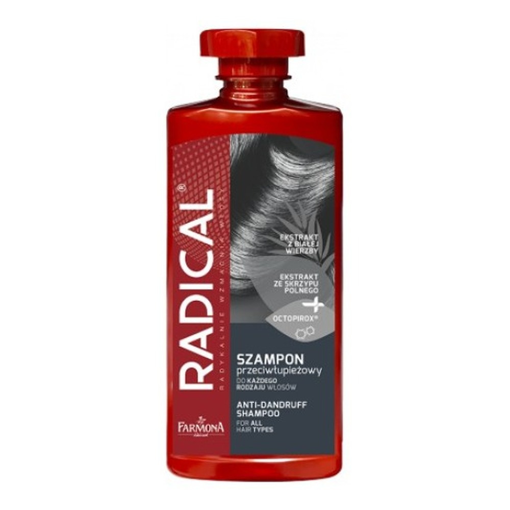 Radical Szampon Przeciwłupieżowy do Każdego Rodzaju Włosów 400ml