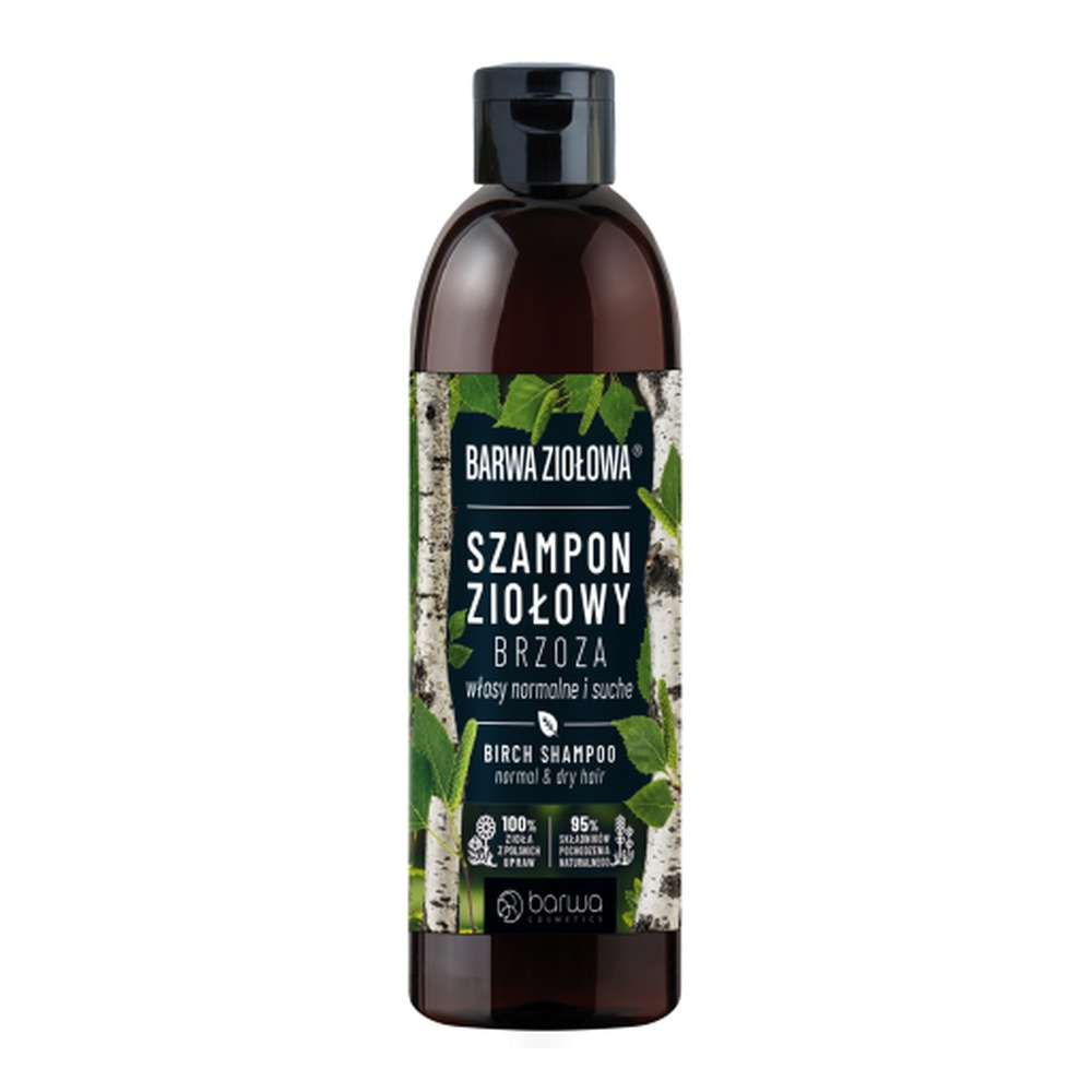 Barwa Ziołowa Szampon Brzozowy Wzmacniający do Włosów Normalnych i Suchych 250ml