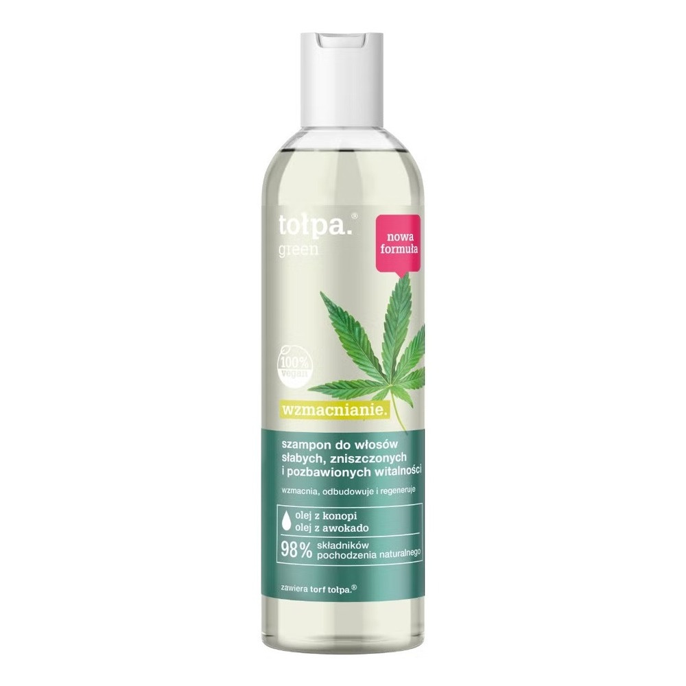 Tołpa Green Wzmacniający Szampon do Włosów Osłabionych i Zniszczonych 200ml