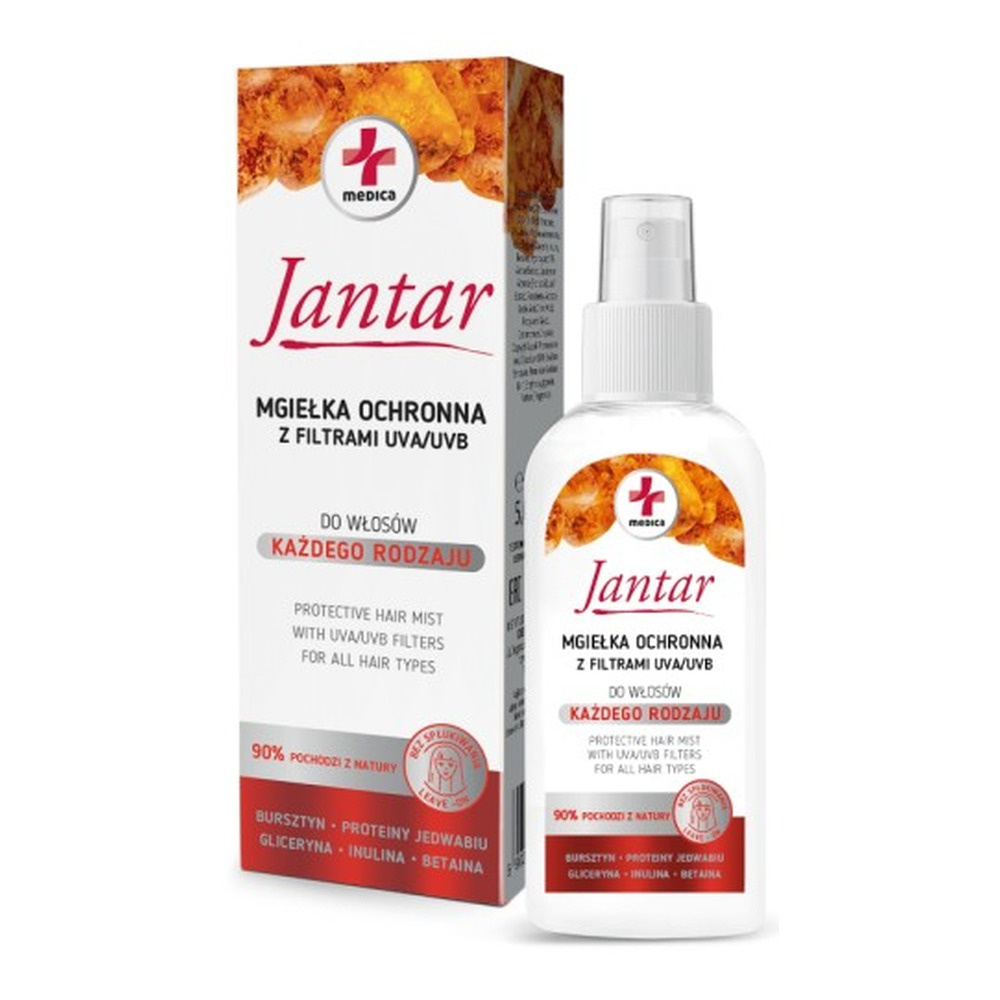 Jantar Medica Mgiełka Ochronna do Włosów z Filtrami UVA/UVB 150ml