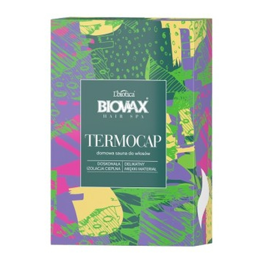 Biovax Termocap Domowa Sauna Do Włosów Turban Do Włosów 1szt.