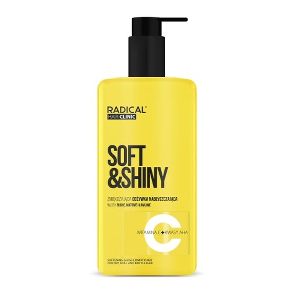 Radical Hair Clinic Soft & Shiny Zmiękczająca Odżywka Nabłyszczająca 260ml