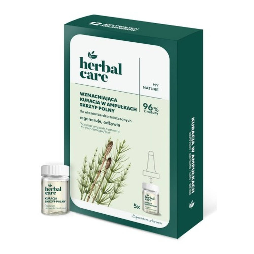 Farmona Herbal Care Skrzyp Polny Kuracja w Ampułkach 5 Ampułek  5 ml