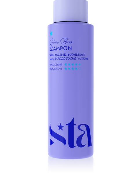 Stars Gloss Boss Szampon Nawilżająco-Wygładzający 300ml