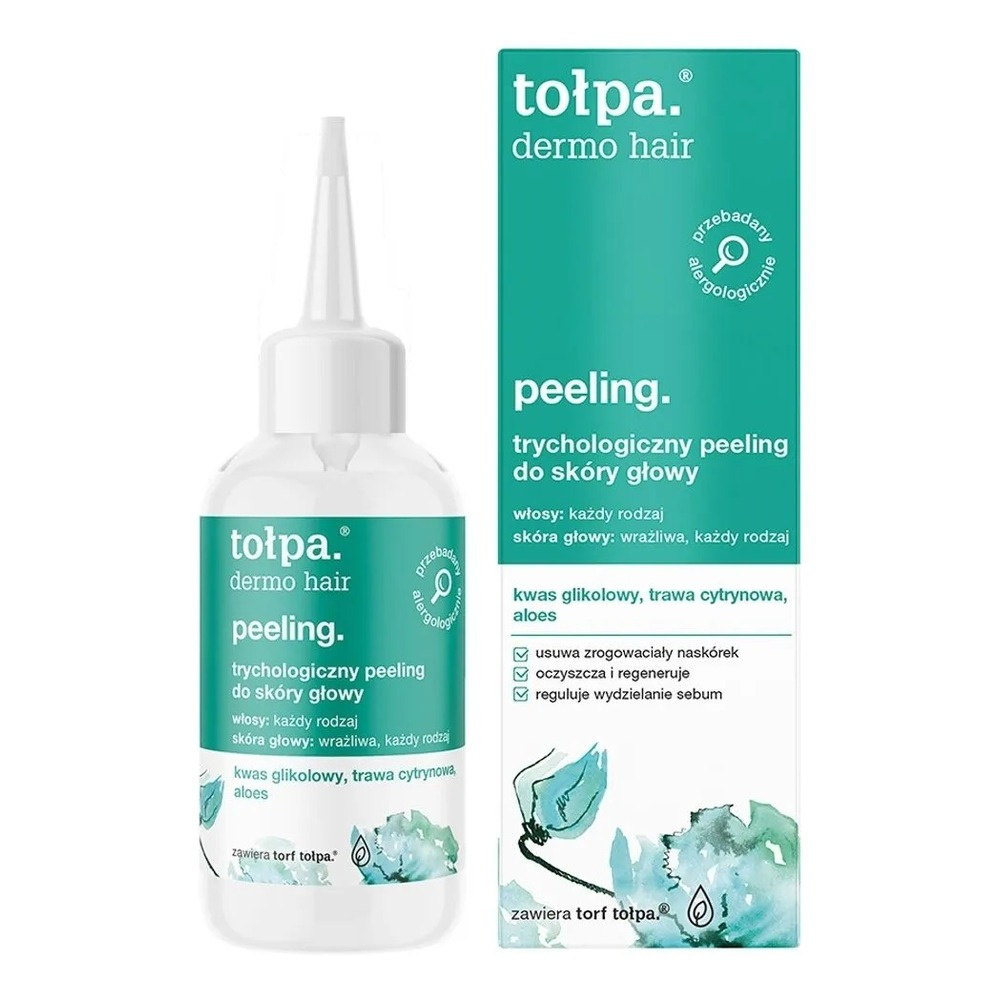 Tolpa Dermo Hair Trichology Peeling do Skóry Głowy Złuszczający i Łagodzący 100ml
