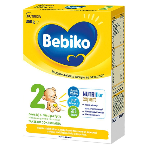 Bebiko 2 Mleko Następne dla Niemowląt Powyżej 6 Miesiąca Życia 350g