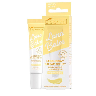 Bielenda Lano Balsam Regenerujący Balsam do Ust z Lanoliną 10g