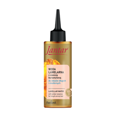 Jantar Woda Lamelarna z Esencją Bursztynową dla Włosów Długich i Niesfornych 150ml