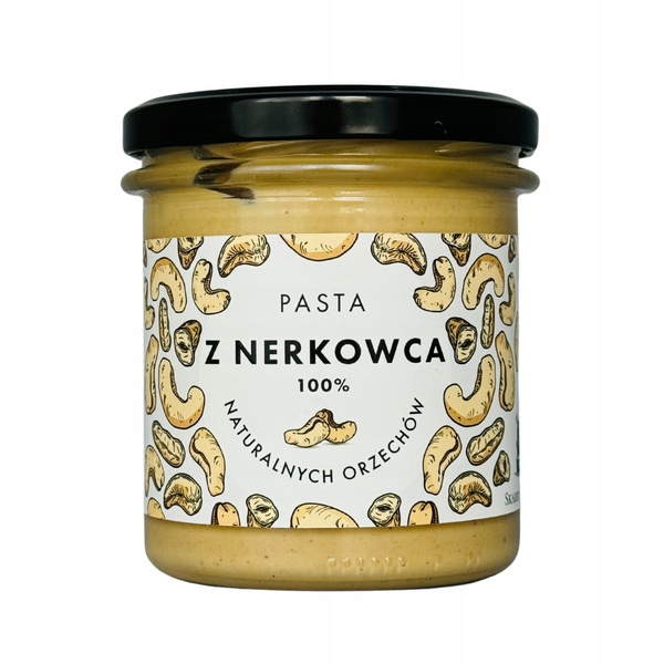 Młyn Kopytowa Skarby Młyna 100% Naturalna Pasta z Orzechów Nerkowca 300g