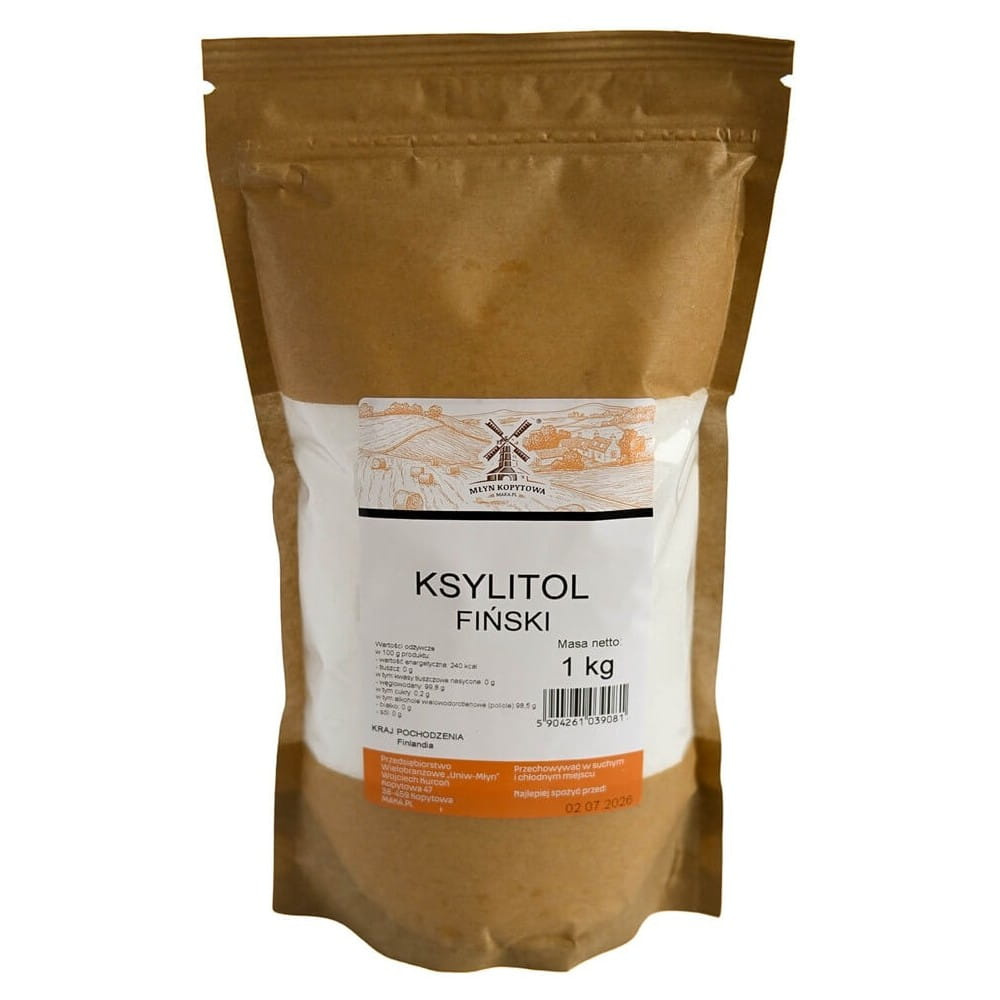 Młyn Kopytowa Ksylitol Niski Indeks Glikemiczny 1kg