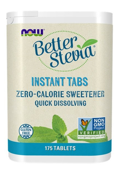 NOW Foods Better Stevia Instant Tabs Słodzik w Tabletach 175 Tabletek