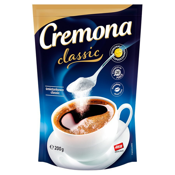 Cremona Classic Zabielacz Śmietanka Dodająca Akcent Kawie 200g