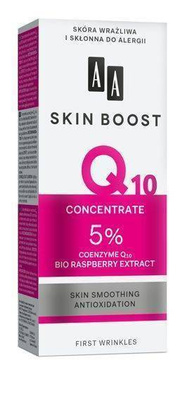 AA Skin Boost Q10 Koncentrat 5% z Ekstraktem z Bio Malin do Cery z Pierwszymi Zmarszczkami 30ml