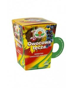 Natura Wita Owocowo- Ziołowa Herbata Owocowa Tęcza 100g Best Before 30.09.26
