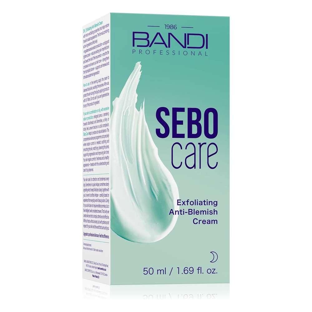 Bandi Sebo Care PMF Krem Redukujący Niedoskonałości na Noc do Cery Mieszanej 50ml