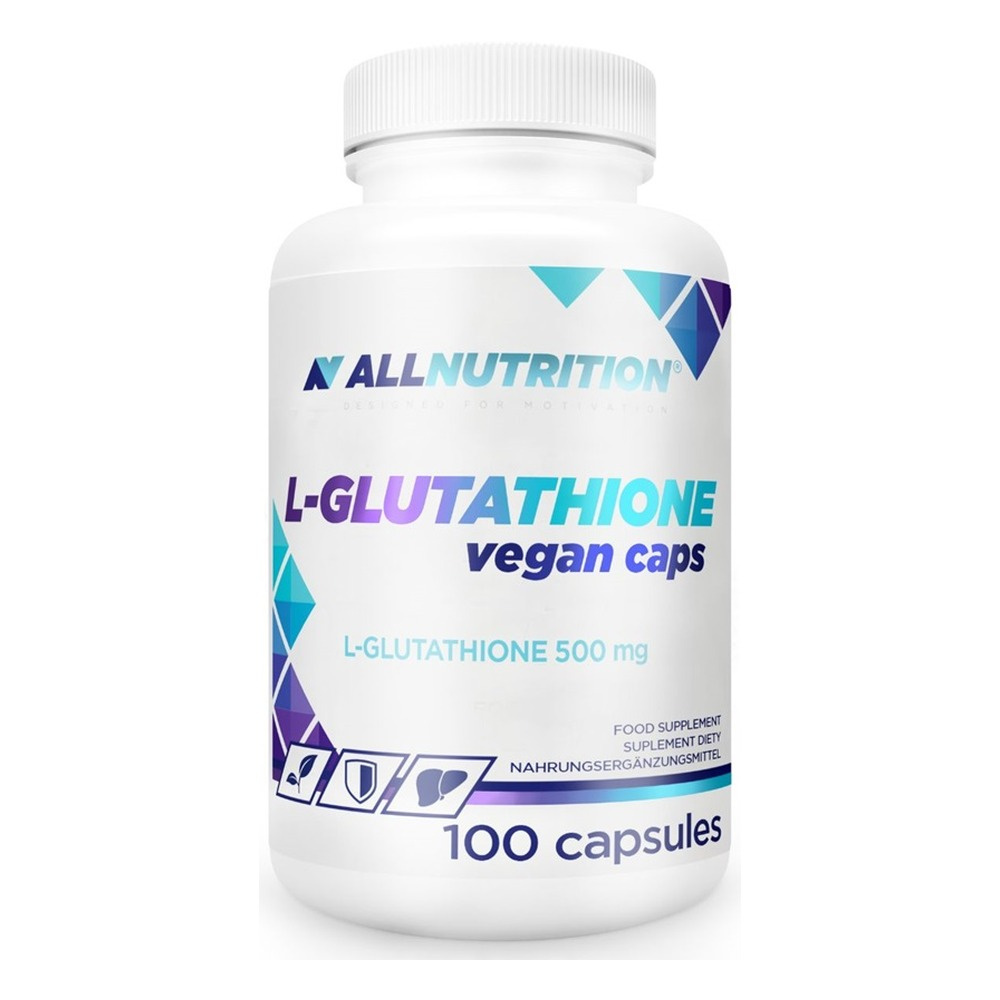 Allnutrition L-Glutation 500mg Dla Osób Prowadzących Intensywny Tryb Życia 100 Kapsułek