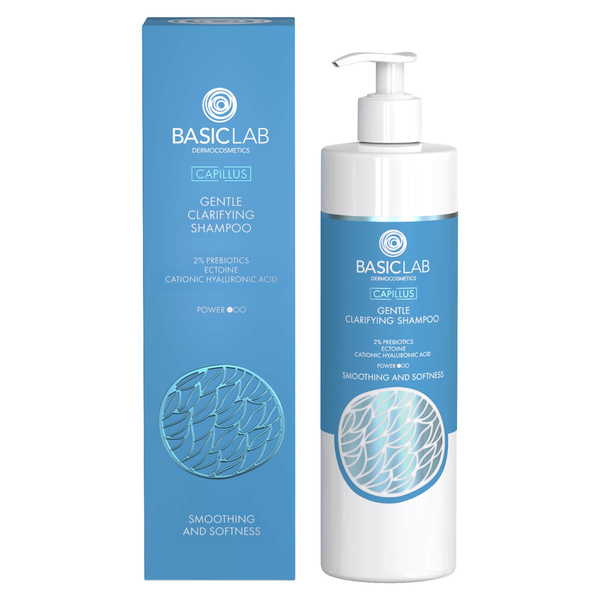 BasicLab Dermocosmetics Capillus Łagodny Szampon Oczyszczający 300ml