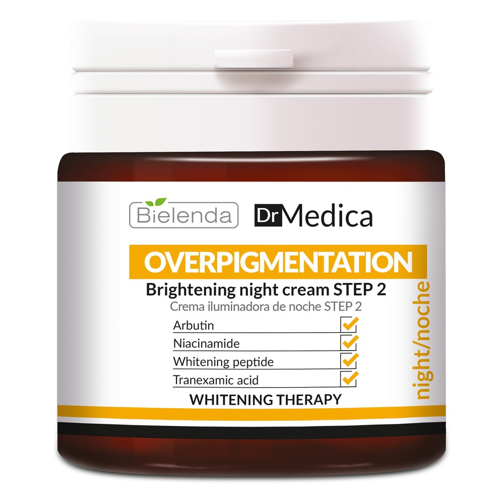Bielenda Dr Medica Overpigmentation Rozświetlający Krem na Noc Krok 2 50ml