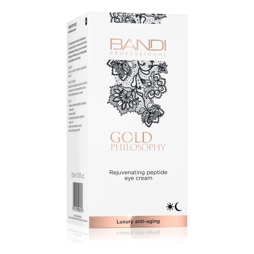 Bandi Gold Philosophy Peptydowy Krem Odmladzajacy pod Oczy do Cery Dojrzałej 30ml