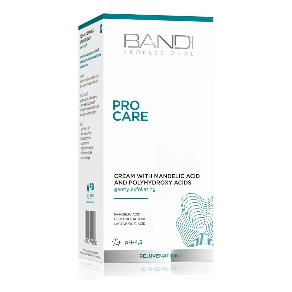 Bandi Professional Pro Care Krem z Kwasem Migdałowym i Polihydroksykwasami 50ml