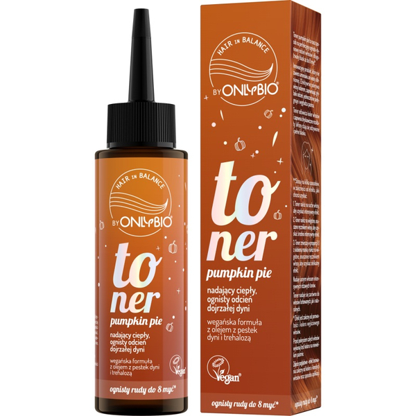 OnlyBio Hair in Balance Toner Koloryzujący Pumpkin Pie 100ml