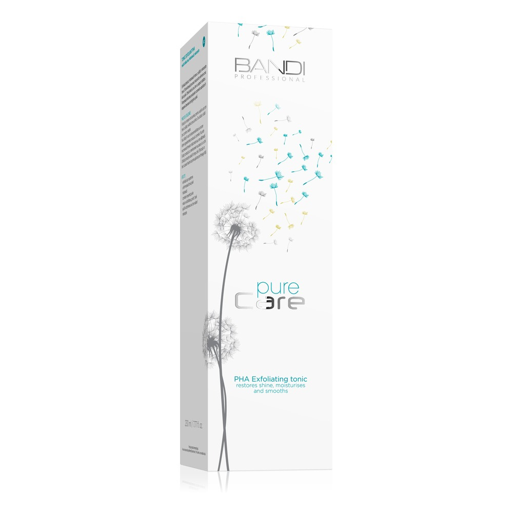 Bandi Pure Care Nawilżający i Wygładzający Lotion Złuszczający PHA do Każdego Typu Cery 230ml