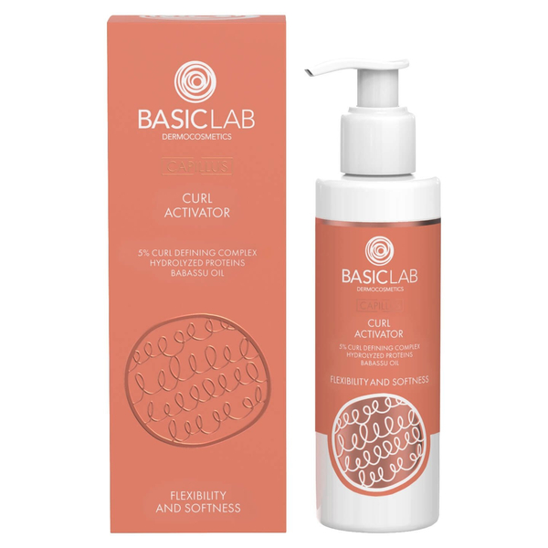 BasicLab Capillus Aktywator Skrętu Elastyczność i Miękkość 200ml