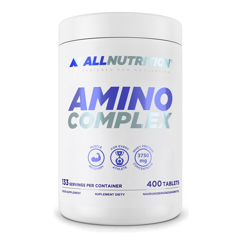 Allnutrition Amino Complex Koncentrat Białka w Tabletkach Na Masę Mięśniową i Regenerację 400 Tabletek