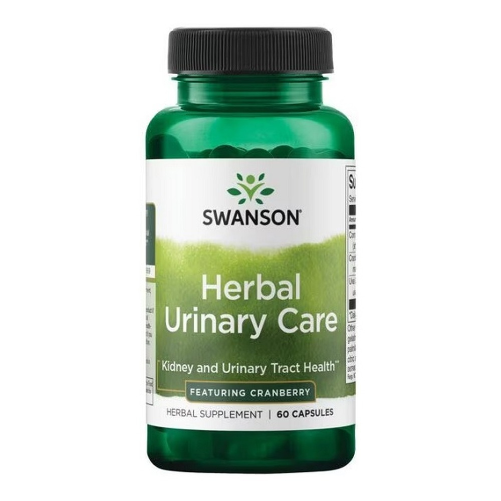 Swanson Herbal Urinary Care Wspiera Układ Moczowy 60 Kapsułek